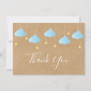 Twinkle Twinkle Merci Kraft Rustique Bohème