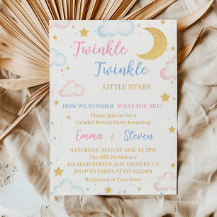 Twinkle Twinkle Stars Genre Reveillez Invitation