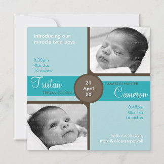 TWINS BABY MERCI :: chéri 4SQ