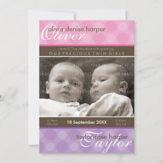 TWINS BABY MERCI :: harmonie 4P