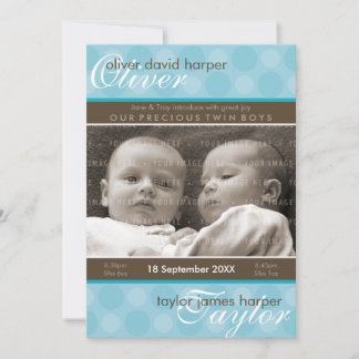 TWINS BABY MERCI :: harmonie 5P
