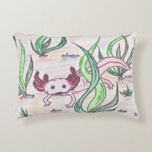 TWIS #blairsanimalcorner Coussin Axolotl