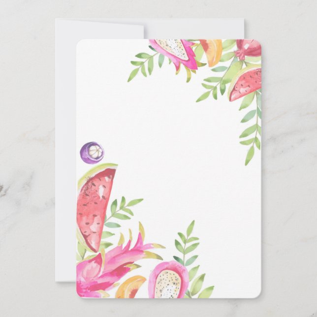 TWO-TTI FRUTTI Anniversaire - 2e carte de naissanc (Devant)