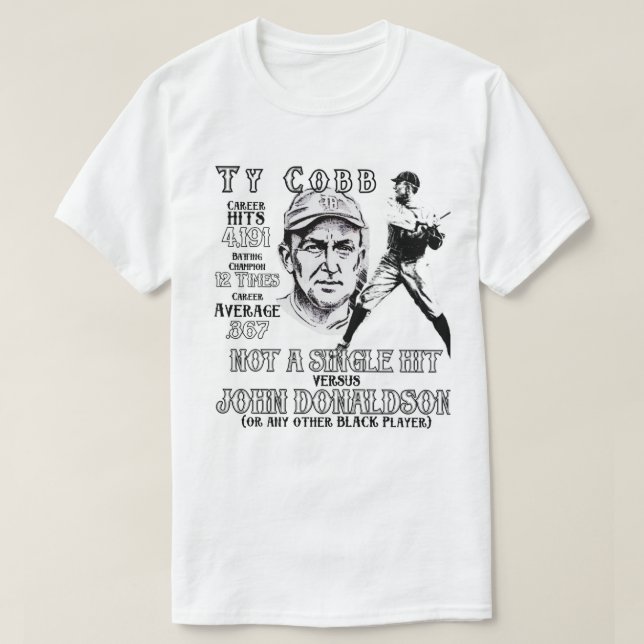 Ty Cobb T-Shirt (Design devant)