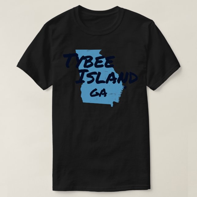 Tybee Island GA TShirt (Design devant)