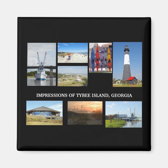 Tybee Island Georiga Magnet (Devant)