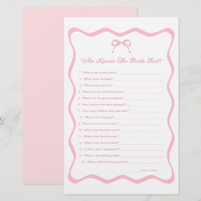 Tying the Knot Fête des mariées Who Knods Bride Ga (Devant / Derrière)