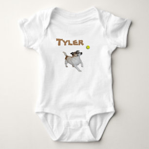 Tyler Nom Avec Fox Terrier, Body Bébé