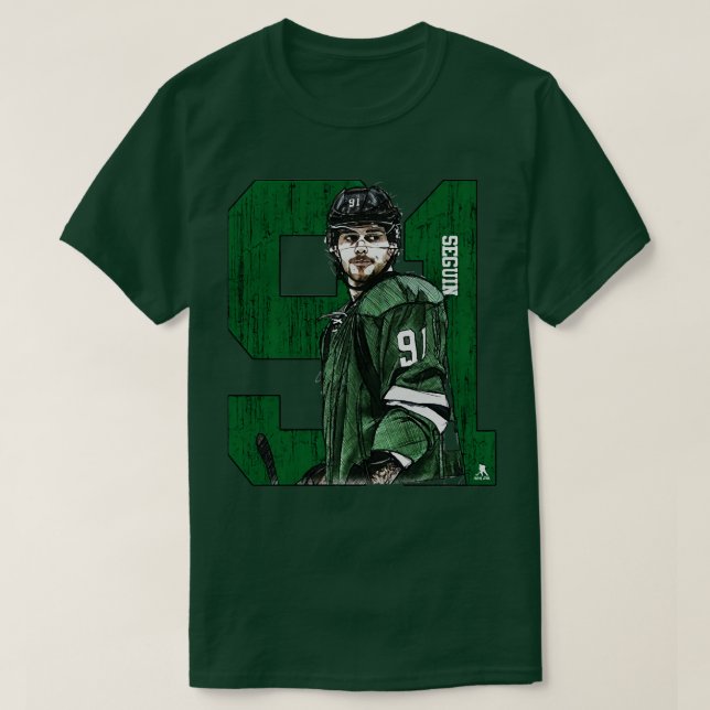 Tyler Seguin Dallas Esquisse 91 TShirt 2 (Design devant)