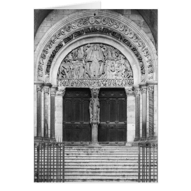 Tympanum avec le jugement Dernier (Devant)