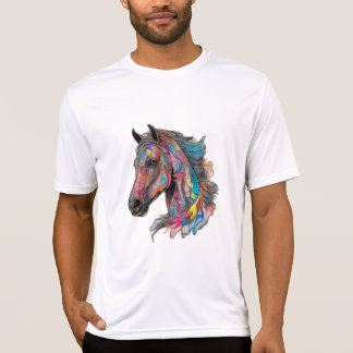Type de conception de cheval T-shirt || Cheval de 