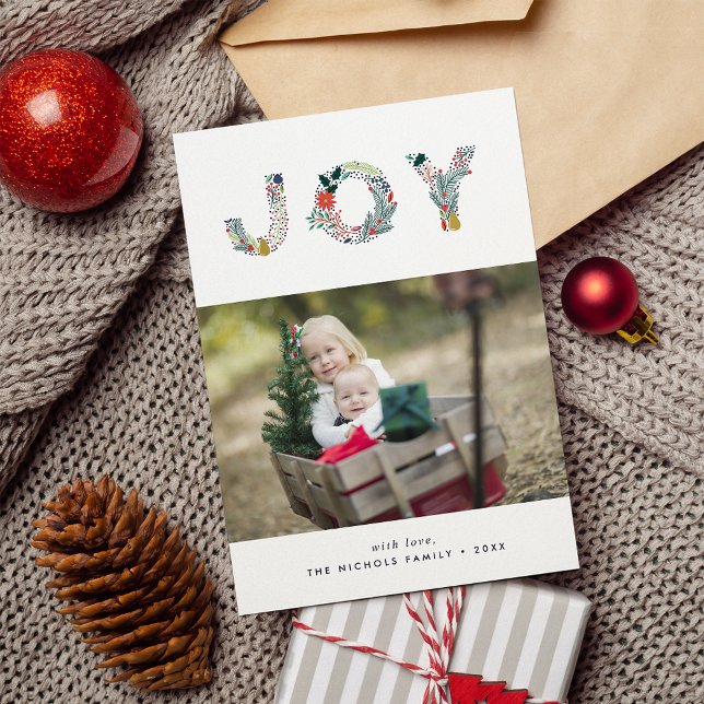 Type joyeux | Carte photo de vacances (Créateur téléchargé)