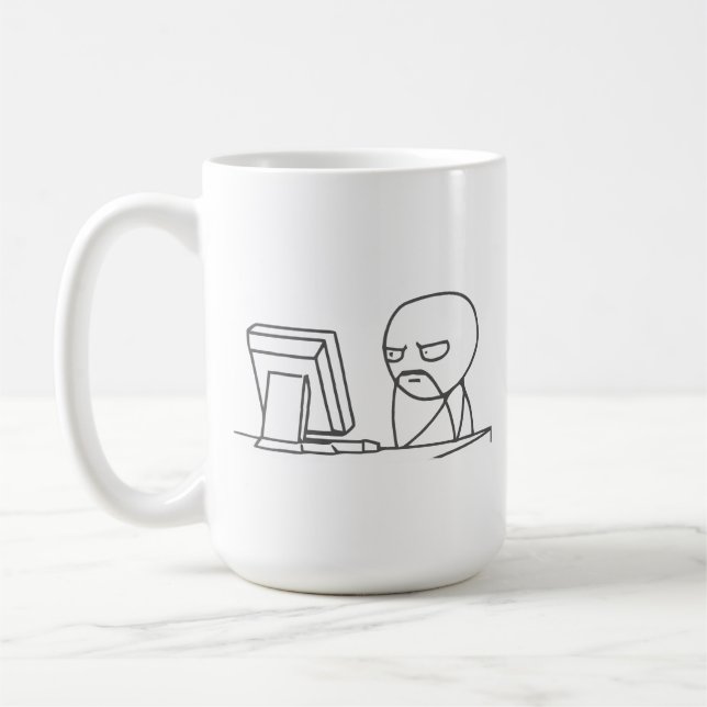 Type Meme - tasse d'ordinateur (Gauche)