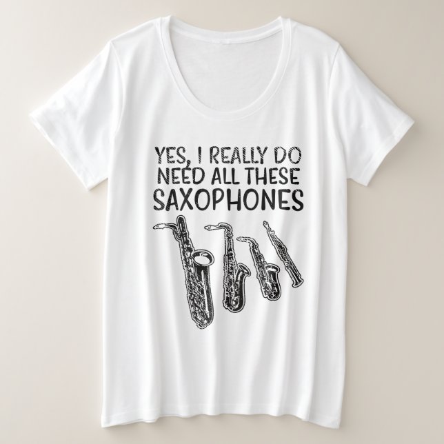 Types de saxophone (Design devant)