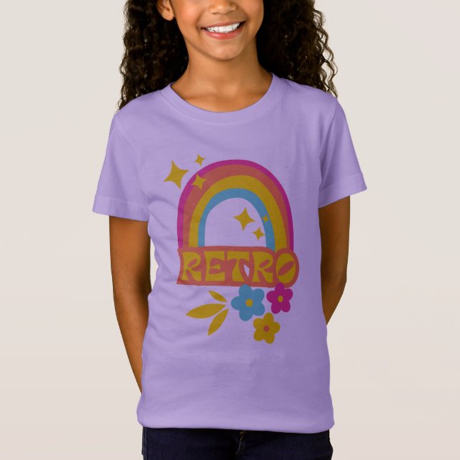 types t-shirts violet combinaison (Devant)