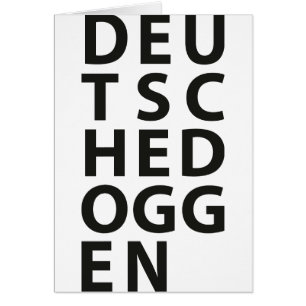 Typo : Deutsche Dogge