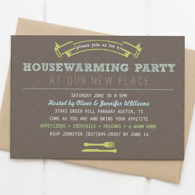 Typographie amusante Invitation de la Fête du réch (Créateur téléchargé)