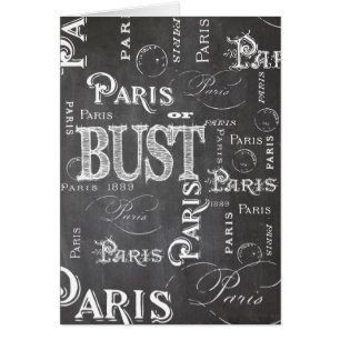 Typographie Calligraphie Paris France Tour Eiffel