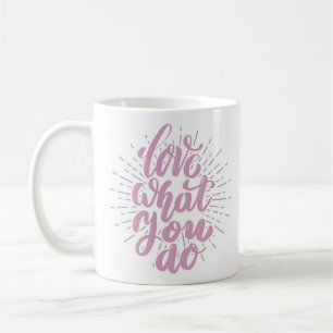 Typographie Citation Inspiration Mug