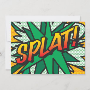Typographie de bande dessinée amusante et colorée