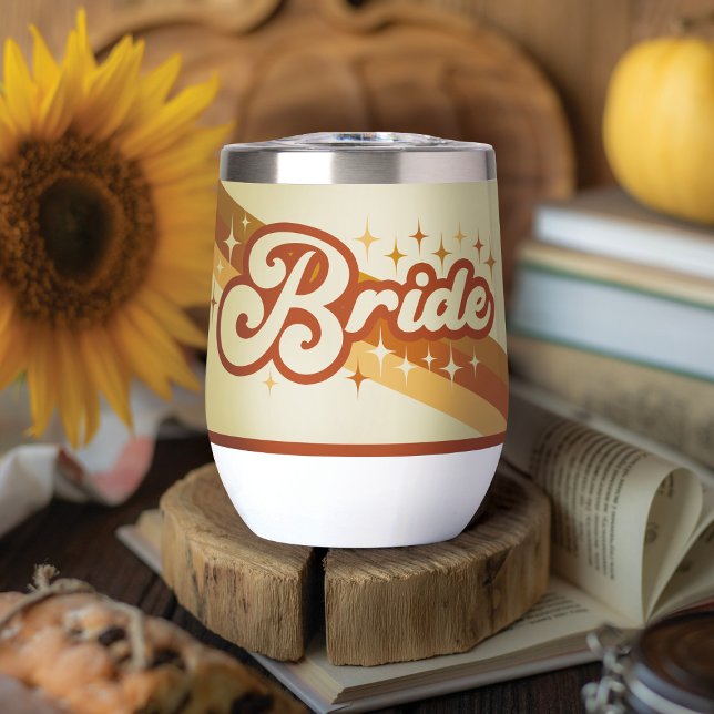 Typographie de mariée rétro Mariage arc-en-ciel d' (Créateur téléchargé)