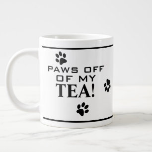 Typographie de patte de chien Tasse pour amateur d