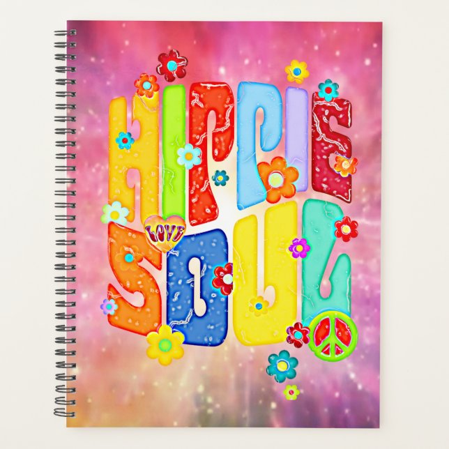 Typographie Drôle - ÂME HIPPIE 1 (Devant)