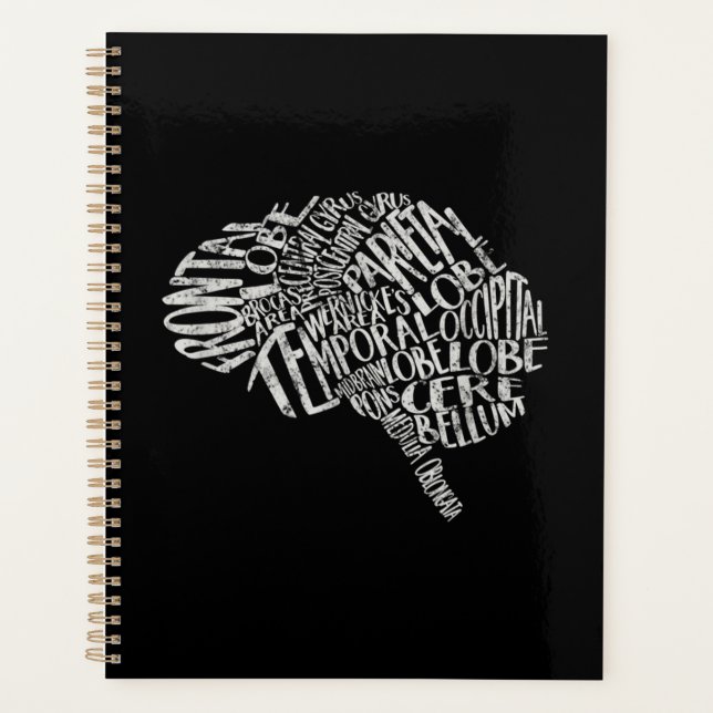 Typographie du cerveau RN Neuroscience (Devant)