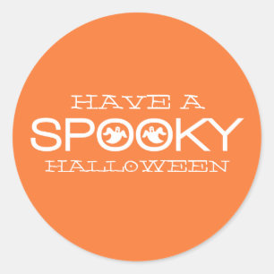 Typographie éffrayante Stickers Halloween
