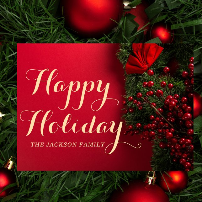 Typographie élégante l Carte de Noël de Noël de No (Créateur téléchargé)