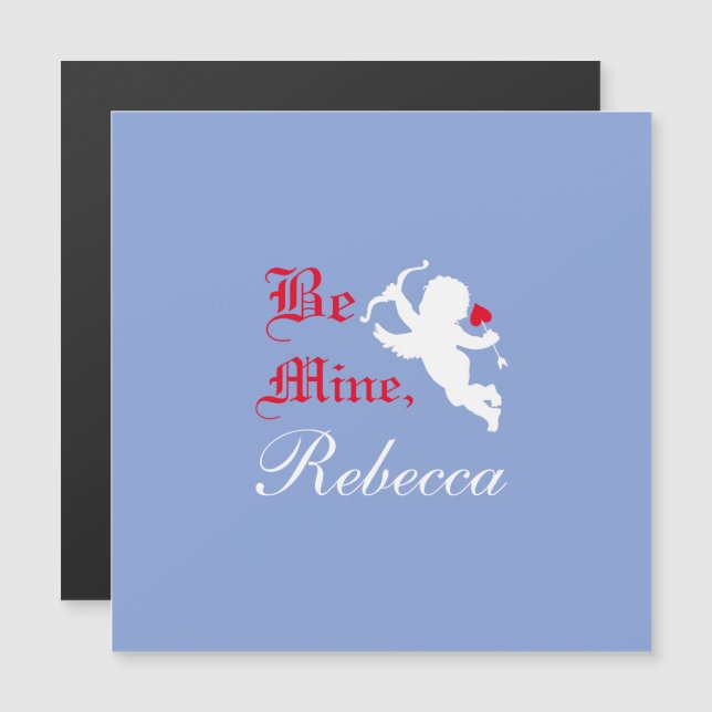 Typographie Élégante Soyez mien, Dites Oui Flèche  (Devant / Derrière)