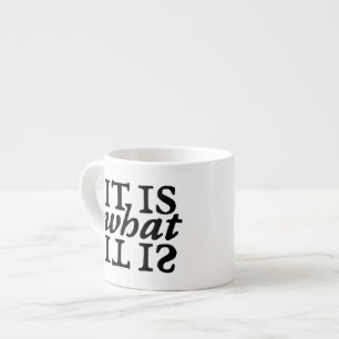 Typographie Espresso Mug