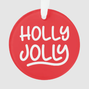 Typographie festive de Noël rouge et blanc Photo