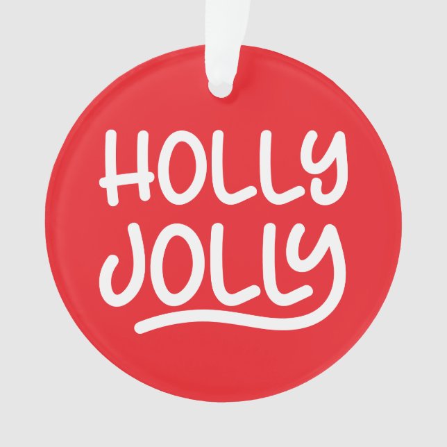 Typographie festive de Noël rouge et blanc Photo (devant)