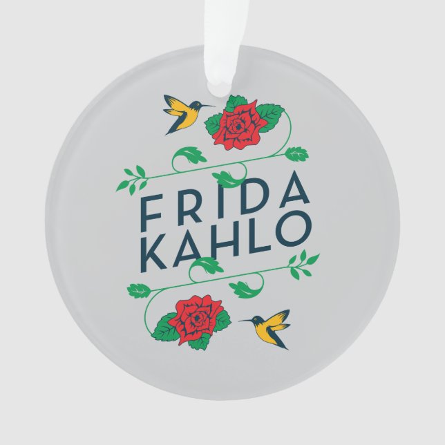 Typographie florale de Frida Kahlo | (devant)