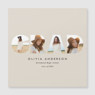 Typographie géométrique moderne diplôme d'arc phot