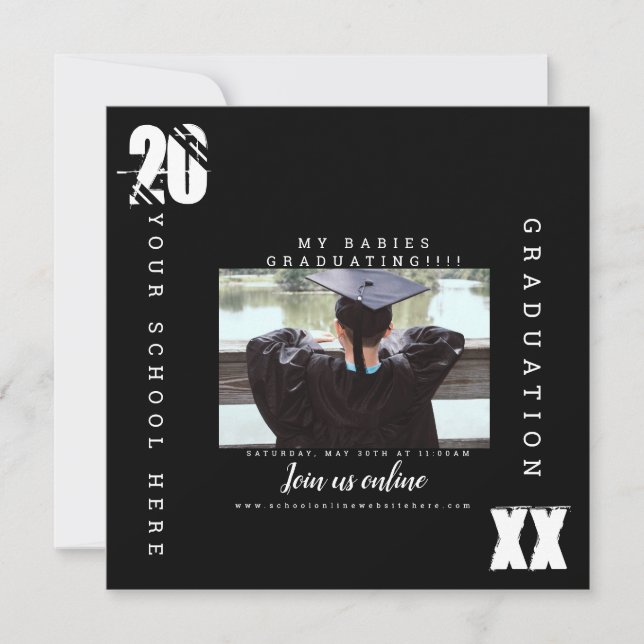 Typographie gras pour la remise des diplômes 2023  (Devant)