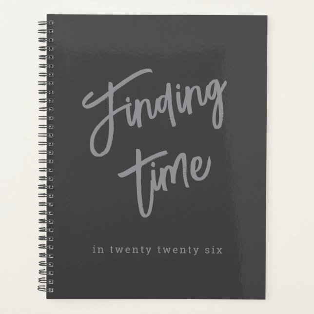 Typographie grise personnalisée de script gras (Devant)