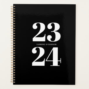 Typographie Hebdomadaire Mensuelle Moderne Élégant