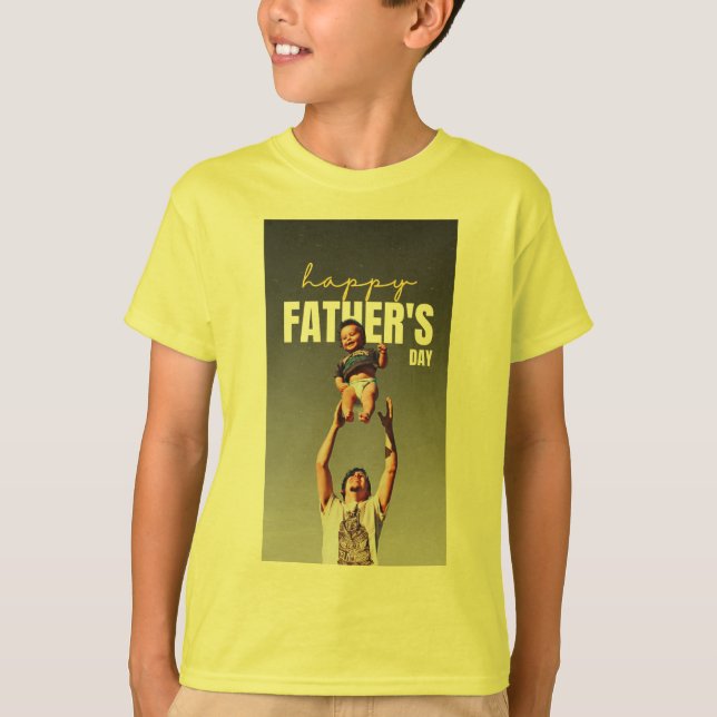 Typographie mignonne t-shirt père (Devant)