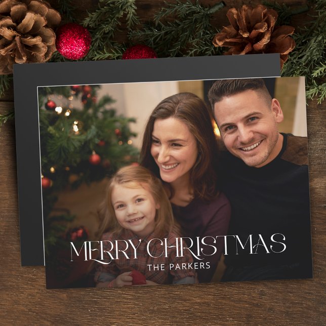 Typographie moderne de Noël Joyeux (Créateur téléchargé)