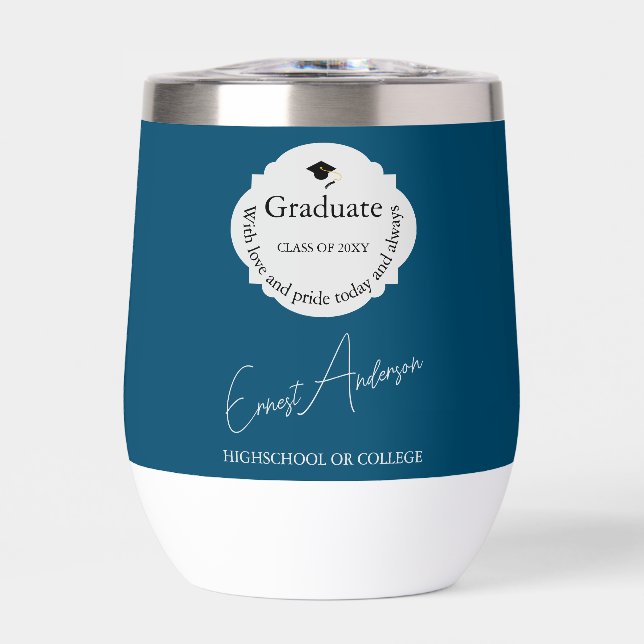 Typographie Moderne Élégant Diplôme d'études supér (Avant)