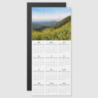 Typographie moderne et simple Calendrier extérieur