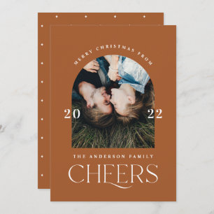 Typographie moderne et tendance terre cuite