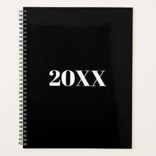 Typographie moderne minimaliste noir blanc