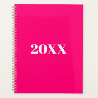 Typographie moderne minimaliste rose chaud personn