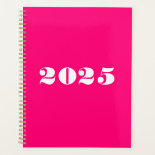 Typographie moderne rose chaud audacieuse année pe