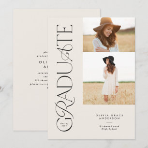 Typographie naturelle moderne et élégante multi ph