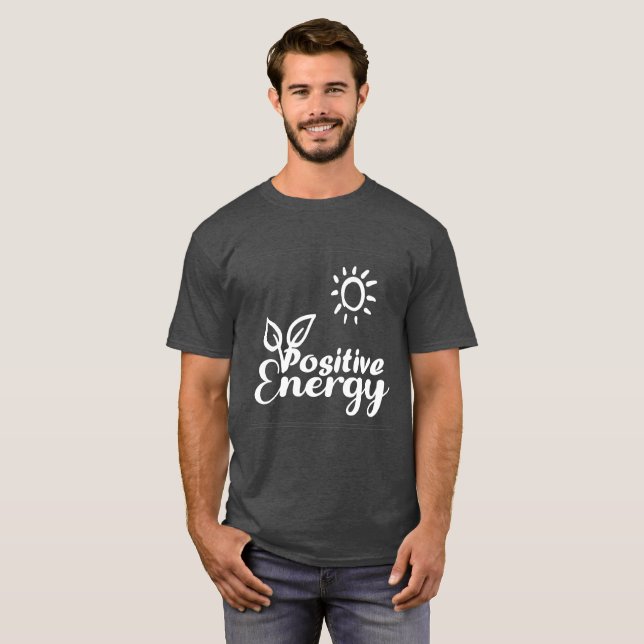 Typographie optimisée de l'énergie T-shirt (Devant entier)
