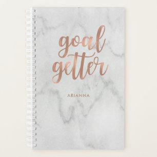 Typographie or Rose Faux sur le marbre But Gette